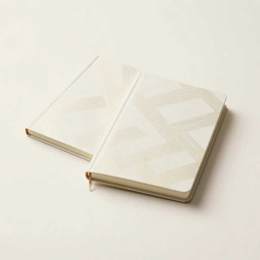 Kit de Cuadernos con Detalles Dorados